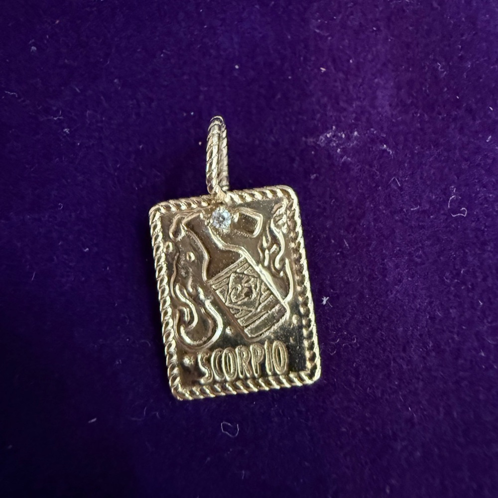 Catbird 14k Solid Gold SCORPIO Charm